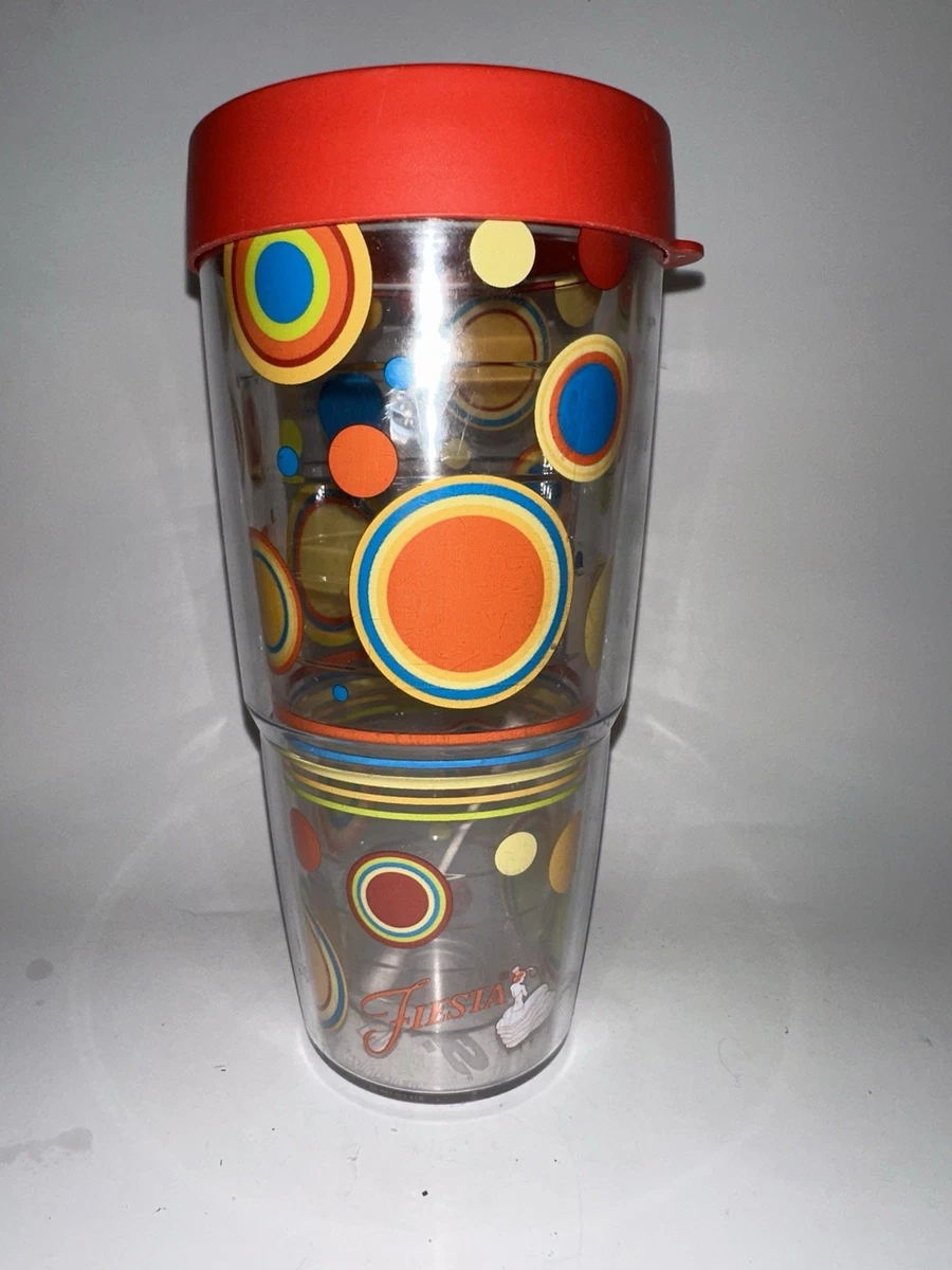 Tervis Fiesta Poppy Plaid Tubler, 680 L