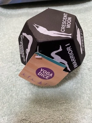 Dados de yoga de espuma Roll Your Way To Fitness nuevos con etiquetas Foto 1 de 4