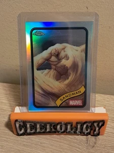 2025 Topps Chrome Marvel Refractor Sandman #91 - Picture 1 of 2