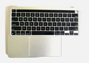 Apple MacBook Pro 13" 2020 m1 Top Case keyboard with Battery  Touch Bar silver - Picture 1 of 2