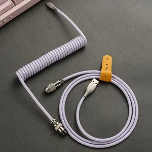 USB A zu Typ C für mechanische Gaming -Tastatur Doppelärmeldraht - Bild 1 von 17