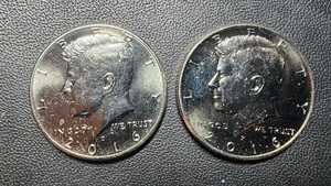 Satz 2016 P&D Kennedy Half Dollars, zirkuliert NIFC - Bild 1 von 2