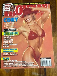 IRONMAN bodybuilding muscle magazine CORY EVERSON 7-96 - Picture 1 of 5