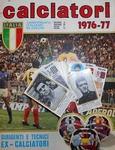 "100 FIGURINE CALCIATORI PANINI 1976-77" AUTOADESIVE CON VELINA TUTTE DIVERSE - Imagen 1 de 3
