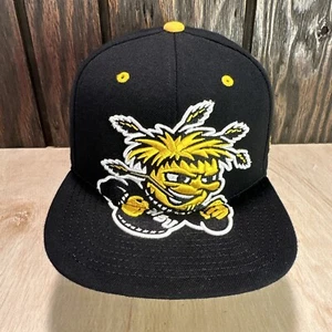 Wichita State Shockers Hat Snapback Cap Zephyr Big Logo Wool Baseball Kansas - Picture 1 of 12