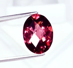 Certified Natural Padparadscha Sapphire Loose Gemstone 10 Ct Oval Shape Gems W21 - Picture 1 of 14