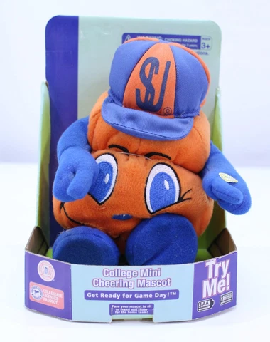 Syracuse University Gemmy Mascot Plush Otto Figure VTG NOS New 2004 SU Animated Cover