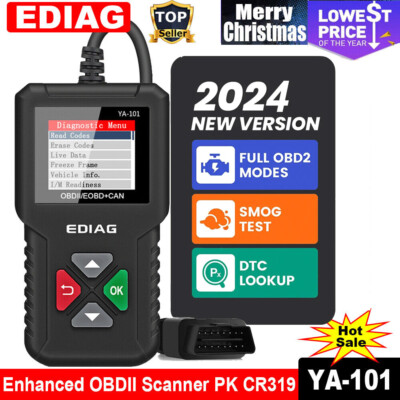 2024 Auto OBD2 Scanner Car Check Engine Fault...