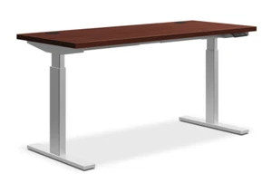 HON Coordinate HBHAB2S24F Adjustable Height Base 2 Stage 24" Deep Table - Picture 1 of 7