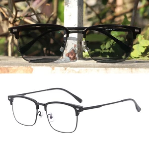 Men's Business Photochromic Grey Reading Glasses Single Vision Sunglasses Reader - Picture 1 of 30