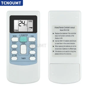 New CRH-01QE Replacement Remote Control For YORK Air Conditioner - Picture 1 of 7