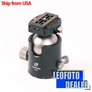 Leofoto HB-70LR 70mm Heavy Duty Ball Head/Lever Clamp/ 88lbs load - Picture 1 of 8