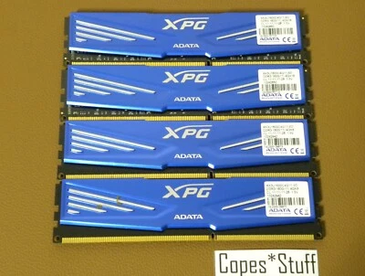 ADATA XPG AX3U1600C4G11-SD DDR3 PC3-12800u 1600MHz 4 x 4GB = 16GB Desktop RAM - Image 1 of 2