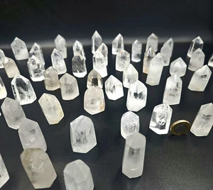Pequeños prismas/torres de cristal de cuarzo - Imagen 1 de 3
