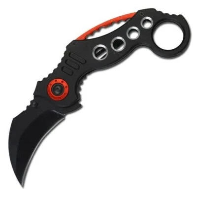 CSGO KARAMBIT COUNTER STRIKE HUNTING TACTICAL SURVIVAL CLAW KNIFE FOLDING KNIVES - image 1 of 4