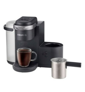 Keurig K-Cafe Coffee Maker, Single Serve K-Cup Pod ☕  Charcoal 