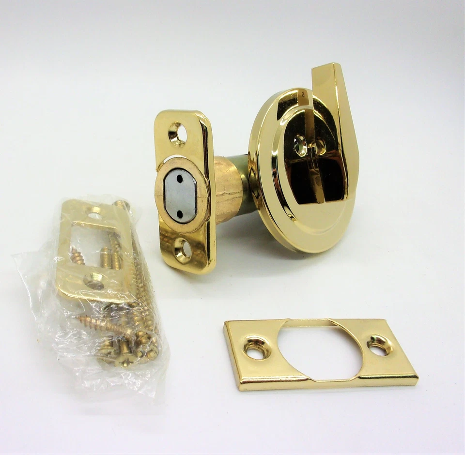 Sterling Plus - One Sided Deadbolt In Polished Brass Finish #D580-PVD - Image 1 of 1