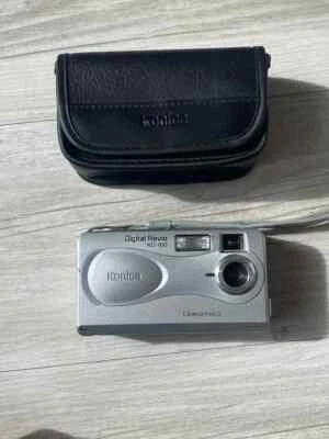 Konica KD-100 Compact Digital Camera 1.3 MP Silver Tested Boxed With Leads case - Image 1 of 4
