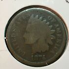 1874  Good  Indian Head Cent    