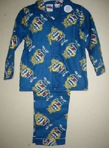 Geelong Cats Official AFL Toddler Kids Winter Flannelette Pyjamas Sizes 00-5 - Picture 1 of 4