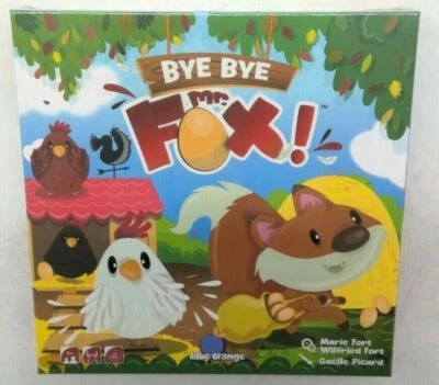 Bye Bye Mr Fox!  board game (cooperative kid game)  BRAND NEW  (FOIL OPENED) B. - Image 1 of 2