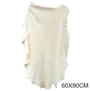 60cmx90cm Autoleder Fensterleder Ledertuch Lederlappen Chamois Schafsledertuch - Bild 1 von 11
