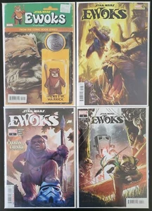 Star Wars: Ewoks #1 Lot, 4 Standard Covers, NM or Better - Picture 1 of 5