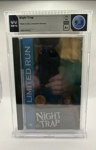 Night Trap (Sega CD, Limited Run) WATA Graded 9.8 Seal A+ Brand New Factory Seal - Picture 1 of 7