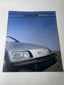 Merkur Xr4ti 1985 folleto original de ventas de autos Ford de Alemania Lincoln Mercury - Imagen 1 de 13