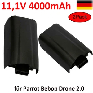 2x 4000mAh 11,1V Akku Hochleistungs-Akku-Ersatz für Parrot Bebop Drohne 2.0 - Bild 1 von 8