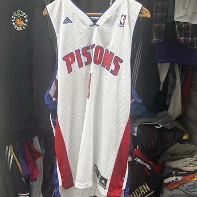 Detroit Pistons Adidas Chauncey Billups NBA Authentic Jersey Size 3XL Basketball - Image 1 of 4
