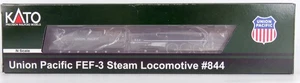 N-Scale KATO 126-0401 UNION PACIFIC FEF-3 #844 Model Train Steam Locomotive NIOB - Picture 1 of 6