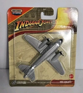 Avión Matchbox Skybusters Indiana Jones MBX Silver Air East Asia NUEVO - Imagen 1 de 4