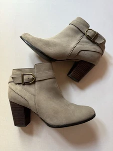 Cole Haan Womens Sz 6.5 CASSIDY Gray Suede Ankle Boots - Picture 1 of 5