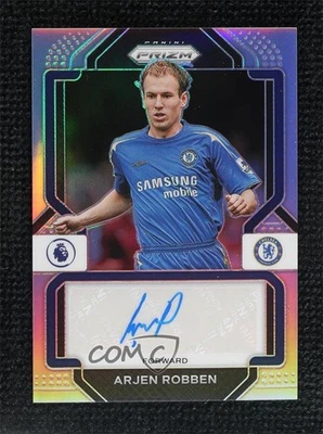 2022 Panini Prizm Premier League Signatures Silver /99 Arjen Robben #S-ARO Auto - Image 1 of 2