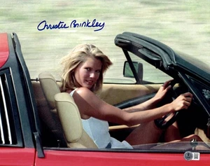 Christie Brinkley Signed 11x14 Photo National Lampoon Vacation Autograph Beckett - Picture 1 of 2