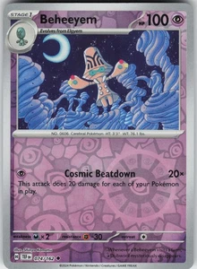 PO-01 Reverse Holo Beheeyem 074/162 Uncommon SV05: Temporal Forces - Picture 1 of 1