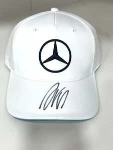 Cappello Mercedes Kimi Antonelli firmato a mano F1 Beckett BAS #4 - Foto 1 di 3