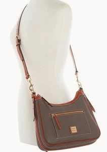 Dooney and Bourke Leder Umhängetasche Hobo - Elefant - R1190EL - Org. Staubbeutel - Neu mit Etikett - Bild 1 von 5