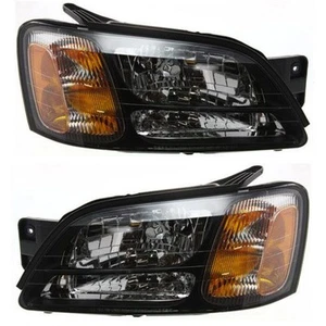 For 2000-2004 Subaru Legacy Headlight Driver and Passenger w/Bulbs DOT - Imagen 1 de 4