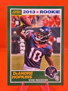 2013 Score DeAndre Hopkins Rookie (RC) No. 4 | Green Parallel SP Photo Variation - Bild 1 von 13