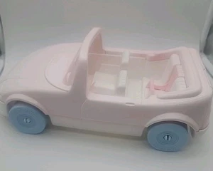 Vintage Playskool Puppenhaus rosa Cabrio Auto #1593 - Bild 1 von 7