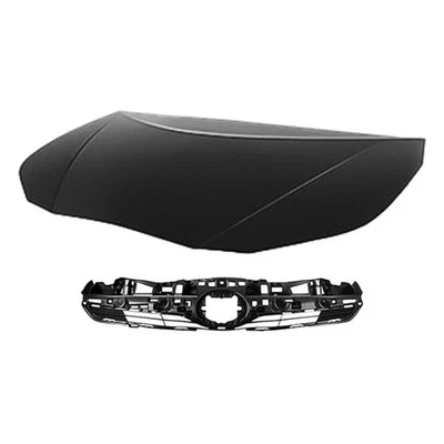 For Toyota Prius C 16-18 Sherman 2-Piece Hood Panel, Grille CAPA Certified Foto 1 de 3