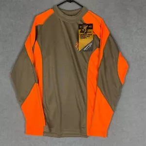 Browning Shirt Mens Large Upland Blaze NTS Hunting Base Layer Long Sleeve NEW - Picture 1 of 7