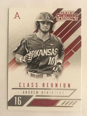 2015 Panini Contenders Class Reunion Andrew Benintendi #5 RC - Image 1 of 2