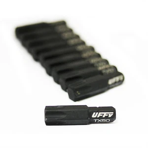 UFFY - Insert 1" Torx 50 (T50) / Star  Power Impact Bit 10 pack 1/4 Hex - Picture 1 of 2