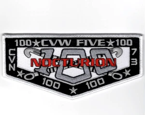 5.5" NAVY CVN-73/CVW-5 100 NIGHT TRAPS EMBROIDERED PATCH - Picture 1 of 1