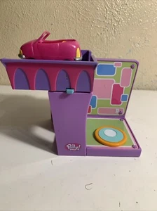 Vtg Polly Pocket Magnetic Garage & Sports Court 2002 Not Complete - Picture 1 of 5