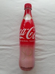 Walt Disney World 50 Aniversario Conmemorativo Coca Cola 20 OZ Botella Vacía  - Imagen 1 de 5