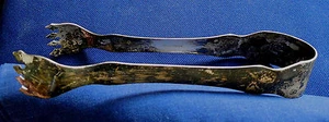 AUCELLO STERLING Silver Vintage TONGS - Picture 1 of 3